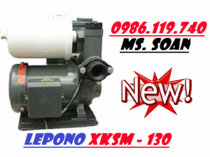 Máy bơm tăng áp Lepono XKSm - 130 - tự động, Máy bơm gia đình Lepono giá cực rẻ.