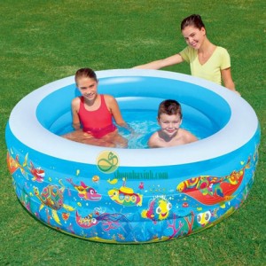 Bể bơi mini đáy dầy cao cấp Bestway 51121 (152x51cm)...