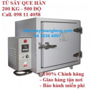 Tủ sấy que hàn 200 KG - 500 ĐỘ chính hãng .