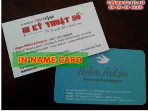 Bạn đang ở Thủ Đức, bạn muốn in name card giá rẻ, hãy liên hệ với Công ty In Kỹ Thuật Số chúng tôi. - Đến Địa chỉ: 365 Lê Quang Định, phường 5, quận Bình Thạnh, TP.HCM để được hỗ trợ tại chỗ