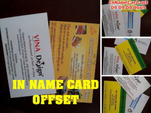 Thực hiện in ấn name card uy tín, chất lượng tại Công ty TNHH In Kỹ Thuật Số