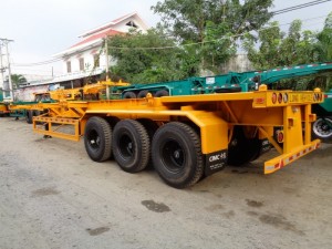 Bán xe Mooc sàn chở Container giao ngay, giá tốt nhất