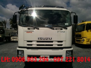 Xe tải isuzu 3 chân thùng dài