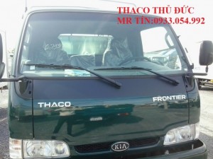 Xe tải Thaco Kia K165 thùng mui bạt mới – 2 tấn 4