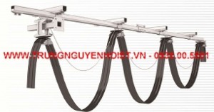Hệ điện bằng máng C cầu trục.
