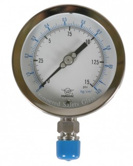 Đồng hồ đo áp suất Hawk Gauge, model 27L