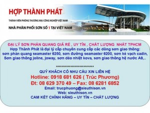 Đại lý bán sơn phản quang semaster giá rẻ, LH 0918 681 626