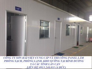 Panel cách nhiệt chống nóng nhà xưởng