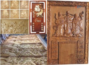 Sản phẩm từ máy đục gỗ CNC