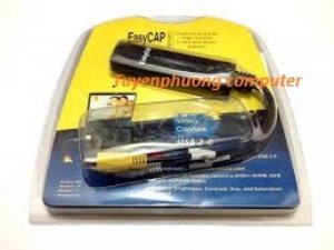 Easycap - Capture,Dây cáp chuyển từ USB ra AV, lưu trữ hình ảnh+ âm thanh