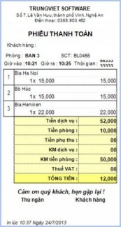 Phần mềm quản lý bán hàng