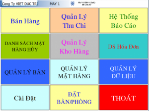 Máy bán hàng - Phần mềm quản lý quán nhậu tại Tiền Giang, Long An, Đồng Tháp, An Giang