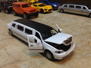MÔ HÌNH XE HƠI lincoln limousine 1:32
Chất liệu: Kim loại.
Tính năng: Mở được 2 cửa, Capo trước, có đèn và tiếng động cơ
Kích thước: dài 18 cm x rộng 5,5 cm x cao 4,5 cm
Giá 170k