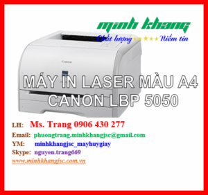 Máy in laser màu , Canon LBP-5050, Canon Color Laser Printer LBP5050