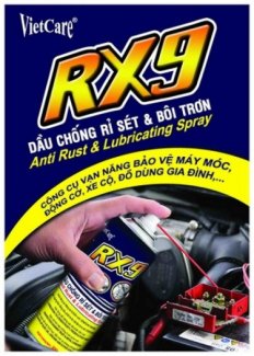 Vietcare RX9, dầu chống rỉ sét và bôi trơn