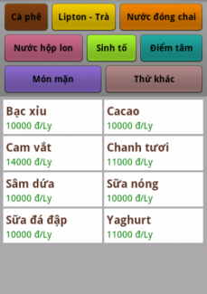 Phần mềm tính tiền