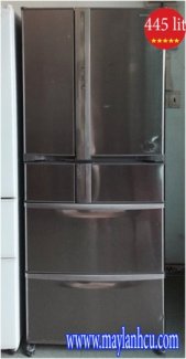 Tủ lạnh cũ National NR-F450T 445 lit,gas R600A