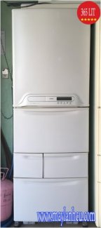 Tủ lạnh cũ TOSHIBA GR-NF374K,tủ lạnh cửa từ chạm là mở