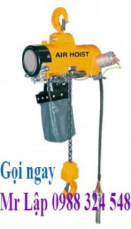 Pa lăng khí nén Nitchi Nhật Bản, Nicthi air hoist, pa lăng hơi Nitchi Nhật Bản