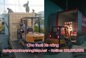 Dịch vụ co thuê xe nâng, xe cẩu đáng tin cậy nhất