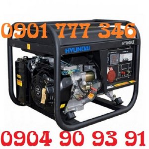 Máy phát điện xăng Hyundai HY 9000LE,Máy phát điện 7kva,máy phát điện 1 pha,3 pha chạy xăng