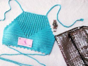 Bikini đan móc - Bikini len sợi handmade độc đáo cho phái đẹp