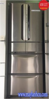 Tủ lạnh cũ HITACHI R-SF43WM 430L ,GAS R600A,DATE 2007