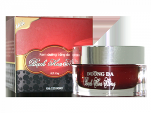 kem dưỡng trắng da bạch hoa hồng