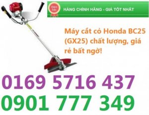 Máy cắt cỏ chạy xăng, máy cắt cỏ cầm tay,Máy cắt cỏ Honda BC25 (GX25) chính hãng