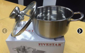 Nồi inox 3 đáy Fivestar 16cm