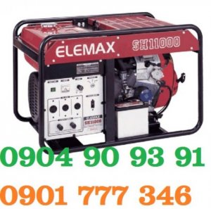 Máy phát điện ELEMAX SH11000DXS,Máy phát điện nhật bản 9kva chạy xăng,máy phát điện nhật bãi