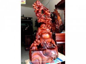 Phật Di Lặc gỗ hương (PL551)