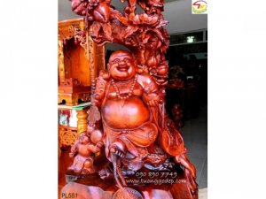 Phật Di Lặc gỗ hương (PL551)
