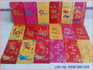 Phong bao lì xì ngày tết, mẫu bao lì xì tết việt 2016
