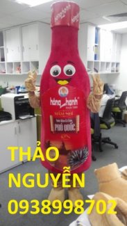 Mascot nhân vật hoạt hình, linh vật biễu diễn giá rẻ