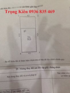 Bán nhà 353 An Dương Vương Tây Hồ 64m2x3 tầng giá 2.3 tỷ