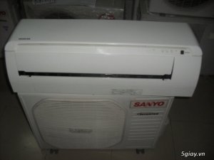 Máy lạnh nội địa SANYO còn mới (hơn 90%) bảo hành 1 năm. hàng   Inverter (tiếp kiệm điện)