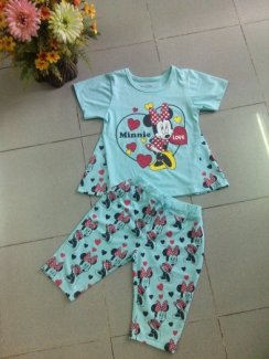 Bộ Bé Gái Mickey