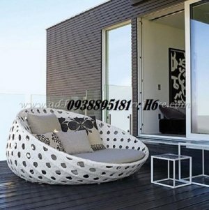 ghế hồ bơi đan mắt cáo