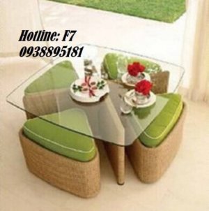 Ghế cafe, ghế quầy bar, ghế sofa nhựa giả mây