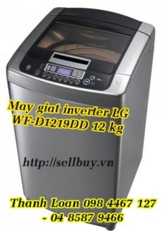 Đập hộp Máy giặt inverter LG WF-D1219DD 12 kg làm sôi động thị trường điện máy