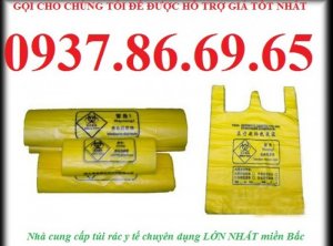 Hộp đựng kim tiêm, túi đựng rác y tế, thùng rác y tế màu vàng, thùng rác y tế màu xanh 90l