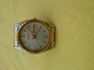 Đồng Hồ Seiko Quartz Kiểu Rolex Cổ .