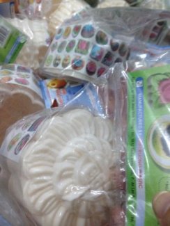 Bộ 6 Khuôn Đổ Rau Câu Hình Bánh Trung Thu Cao Cấp Tiện Dụng