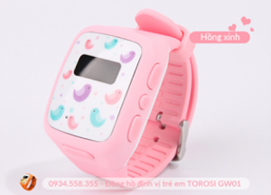 Đồng hồ định vị giám sát bằng gps dành cho trẻ em Torosi GW01