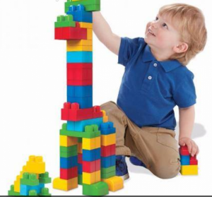 Bộ lắp ráp 80 miếng hiệu Mega Bloks