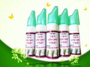 Dịch chiết xuất từ cây giao dùng để xịt hoặc xông bằng máy khí dung
Hai phương pháp xông và xịt cho hiệu quả điều trị như nhau.