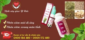 Dịch chiết xuất từ cây giao dùng để xịt hoặc xông bằng máy khí dung
Hai phương pháp xông và xịt cho hiệu quả điều trị như nhau.