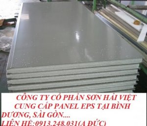 Sản xuất và cung cấp tấm panel eps cách nhiệt tại Bình Dương, Tp Hồ Chí Minh