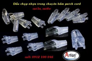 Đầu chụp nhựa trong, đầu chụp mạng Crystal